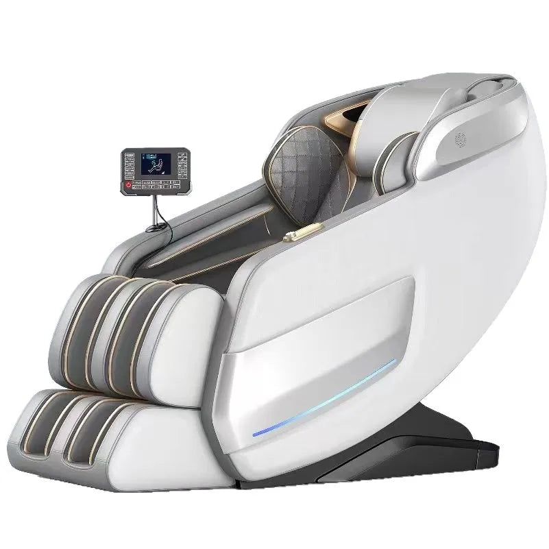 Elektrisches Sofa Luxus Shiatsu Kneten Heiztherapie Luftdruck Massage Sessel 4D Massagesessel mit Touchscreen