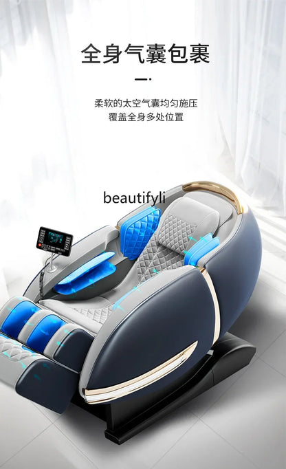 Asmt56 Smart-Massagesessel, vollautomatischer Luxus-Weltraumkapsel-Multifunktionssessel für Zuhause