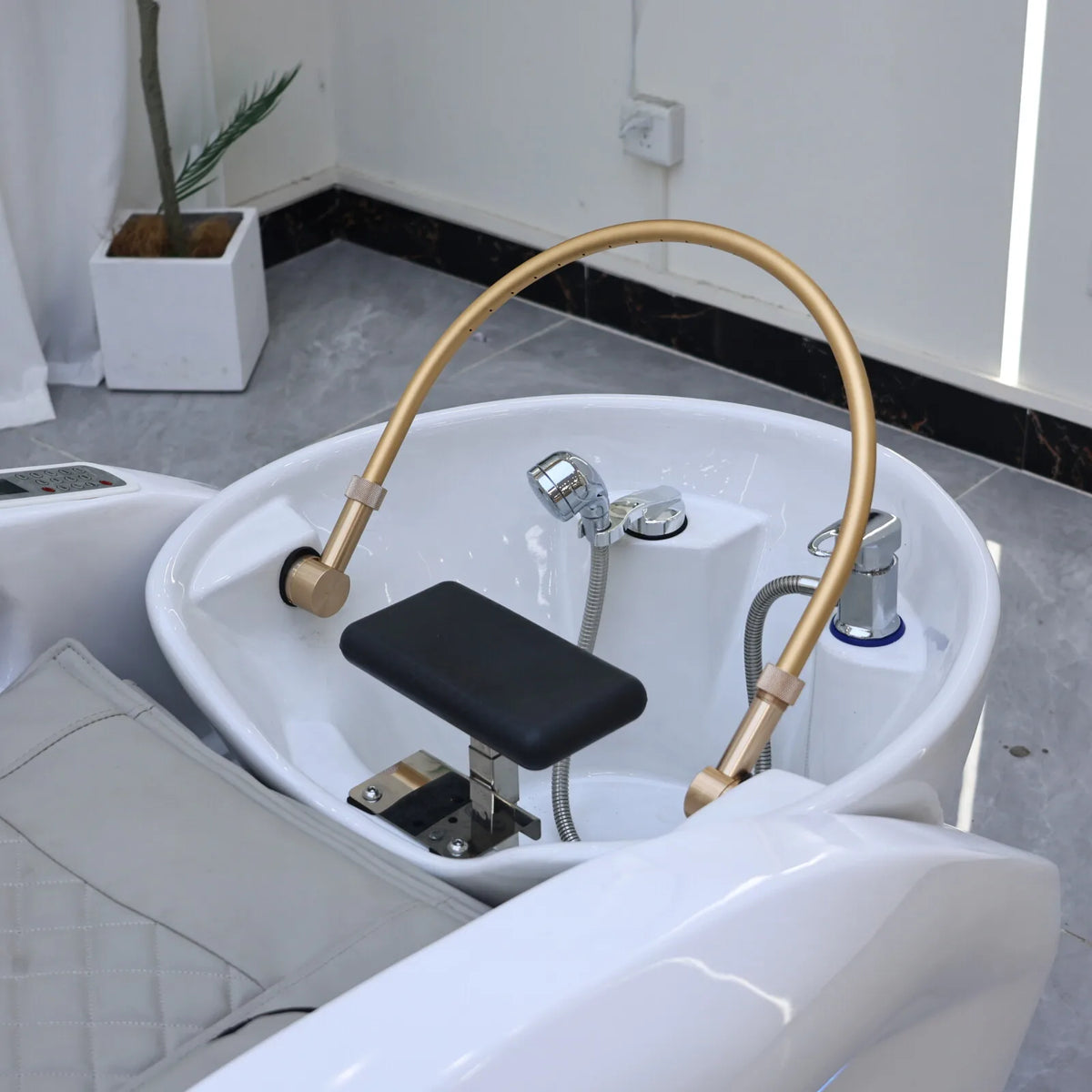 Premium automatisches Massage-Haarwaschbett | Markensalon-Shop Massagetisch | Kommerzielle Saloneinrichtung