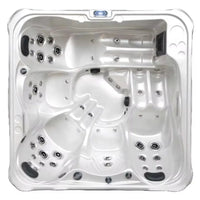 Outdoor-Whirlpool 6 Personen Familie mit Massagedüsen Badewanne Acryl-Schwimmbecken Swim Pool Jacuzzi