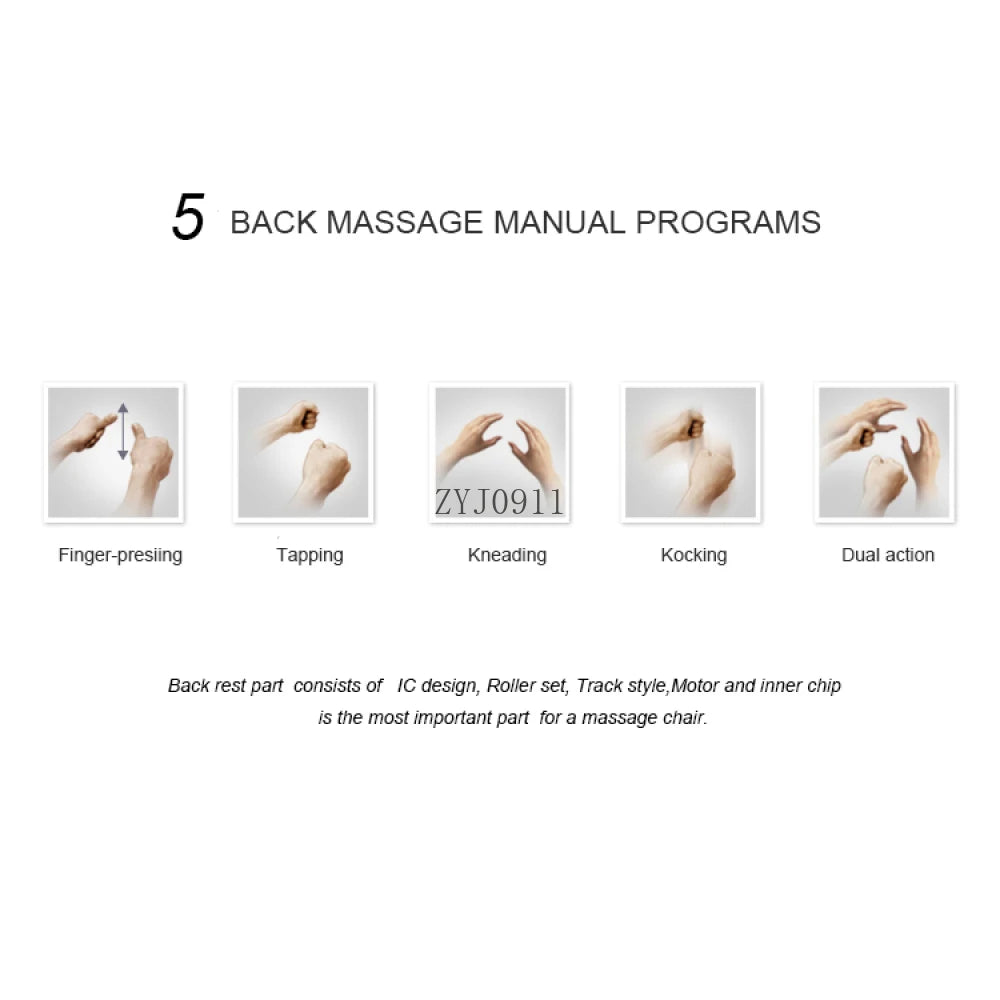 Gravity Shiatsu Massagesessel SL-Track Relaxsessel mit Airbag Lautsprecher LCD-Bildschirm Fernbedienung Sprachsteuerung Rücken-/Beinheizung