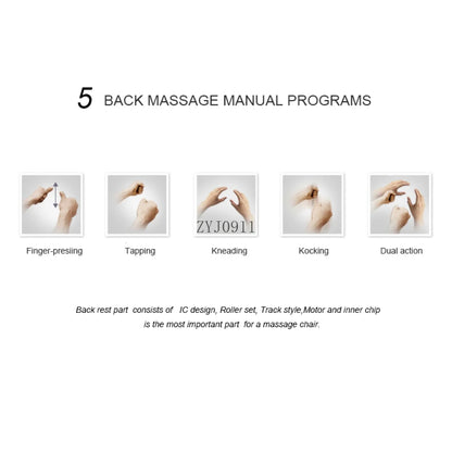 Gravity Shiatsu Massagesessel SL-Track Relaxsessel mit Airbag Lautsprecher LCD-Bildschirm Fernbedienung Sprachsteuerung Rücken-/Beinheizung