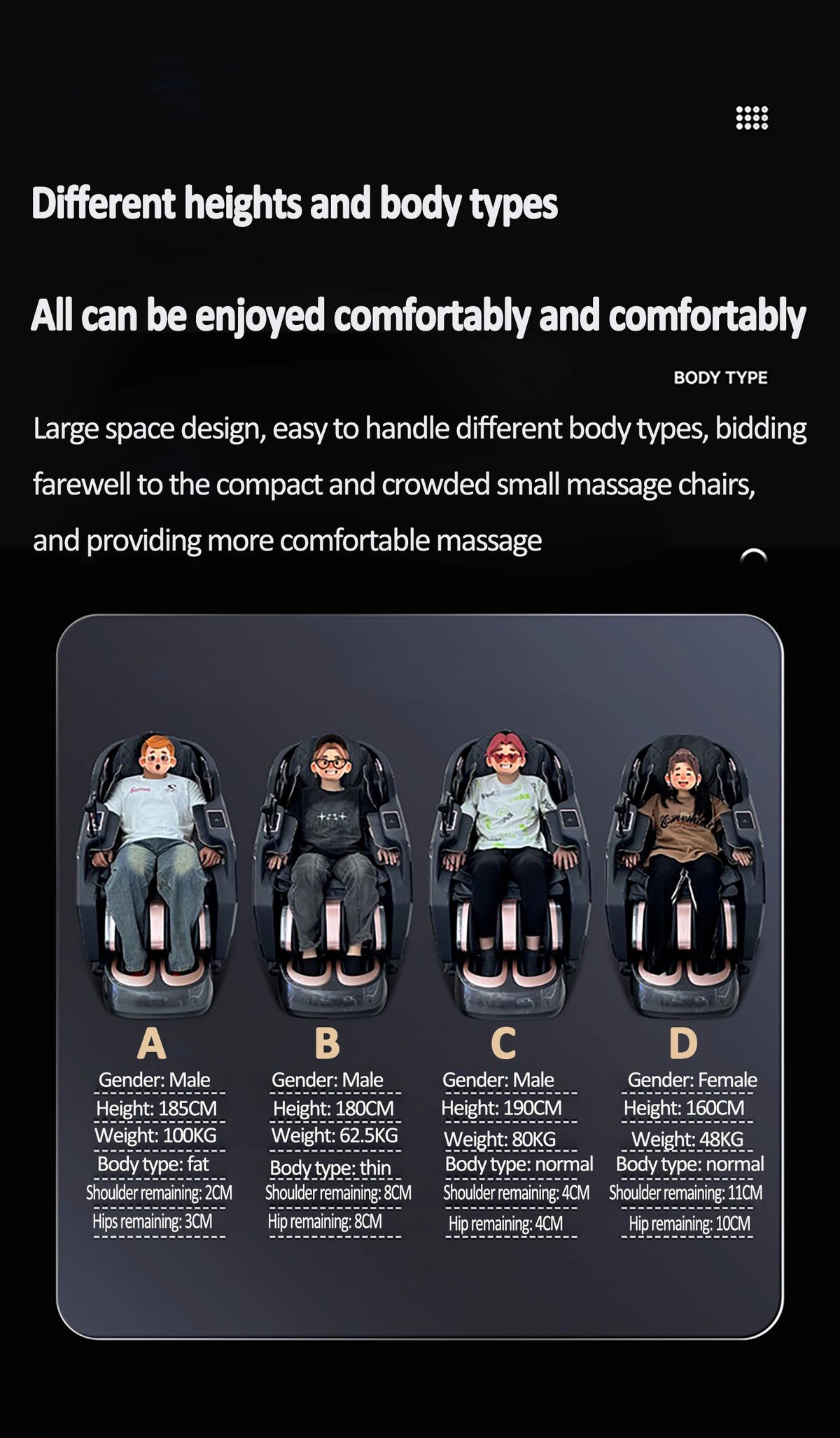Luxuriöser elektrischer 4D-Massagesessel Zero Gravity SL-Track & Wärmetherapie Ganzkörper-Airbag Yoga Stretching Shiatsu-Liegesessel Massage