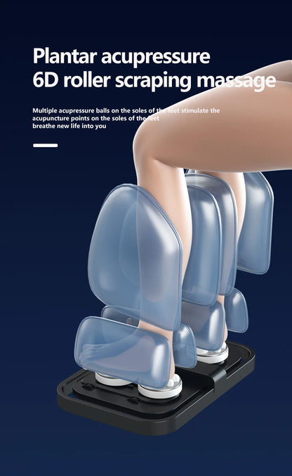 Großhandel Smart Luxus Spa 6D Zero Gravity Ganzkörper Shiatsu Luftdruck Tragbarer Klappbarer Massagesessel