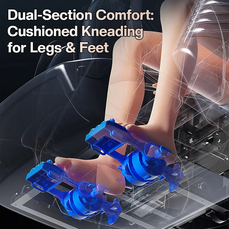 Dual Core 4D Electric Massage Chair Thai Stretch Electric Leg Lift Massage Triple Control Operation‌ Home Office Leisure Sofa