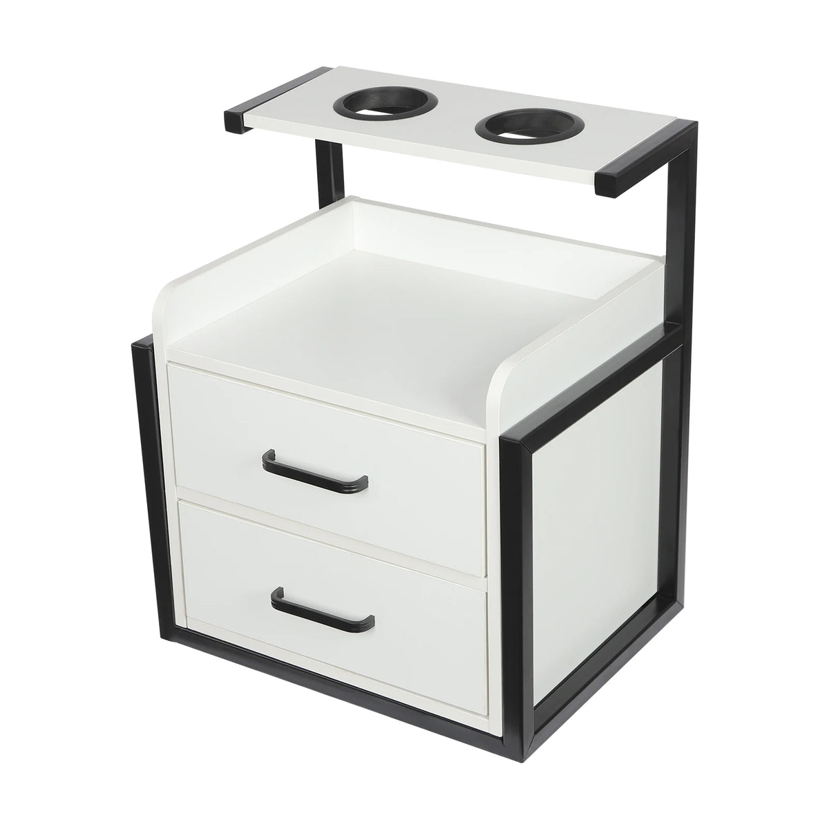 Multifunktionale Salonwagen Wandmontierter Friseurschrank Friseursalon Spezial Dauerwellen-Färbemittel-Ablageregal Möbel