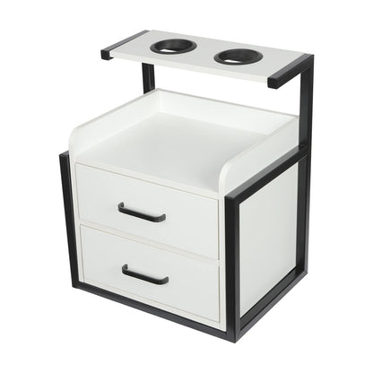 Multifunktionale Salonwagen Wandmontierter Friseurschrank Friseursalon Spezial Dauerwellen-Färbemittel-Ablageregal Möbel
