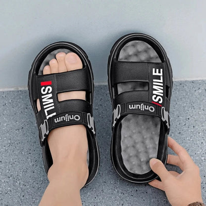 2025 Men’s &amp; Women’s Massage Slippers – Comfortable Soft Sandals for Home, Beach &amp; Casual Wear