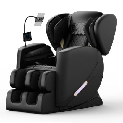 Massagesessel mit Zero-Gravity-Funktion und Ganzkörper-Luftdruckmassage, Fußentspannung und Bluetooth-Audioverbindungsfunktion