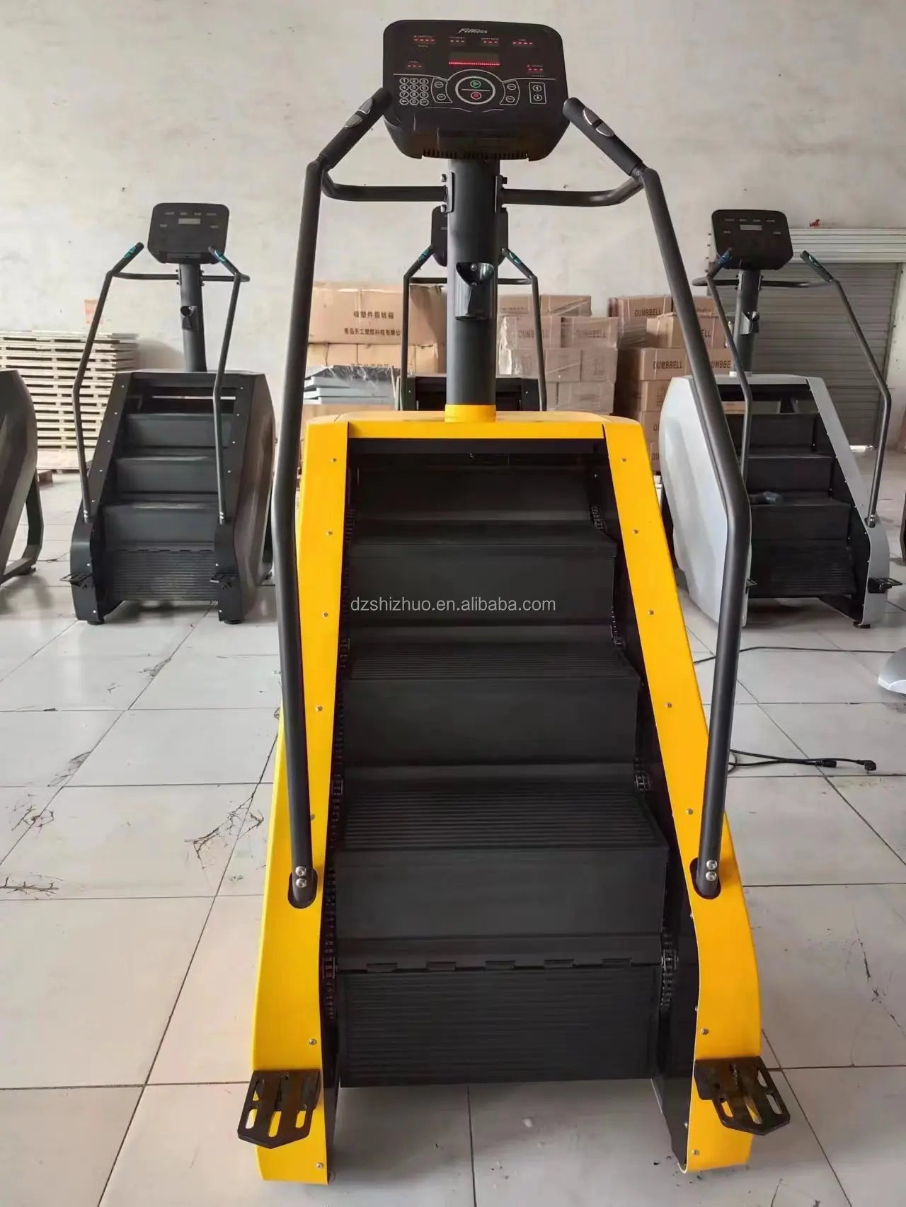 Wettbewerbsfähiger Preis Raum Studio Leise Gehende Angetriebene Elektrische Cardio Stepper Treppensteigmaschine
