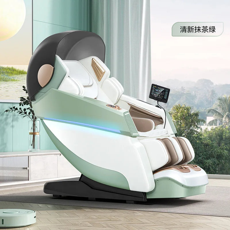 Home Use Automatic Multi-Function Full-Body Space Capsule Zero-Gravity Smart SL Dual-Track Massage Chair - Factory Direct