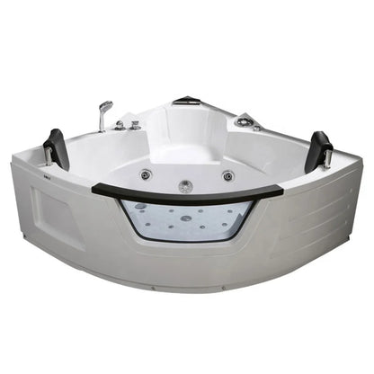 New Hot Indoor Triangle Whirlpool Massage Spa Bath Tubs Bathtubs With ABS And 2 Pillows
