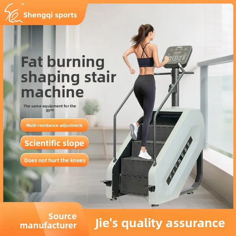 Herstellerangepasste kommerzielle Fitnessstudio-Klettermaschine aus Stahl, simulierter Stepper, aerobe Treppenmaschine