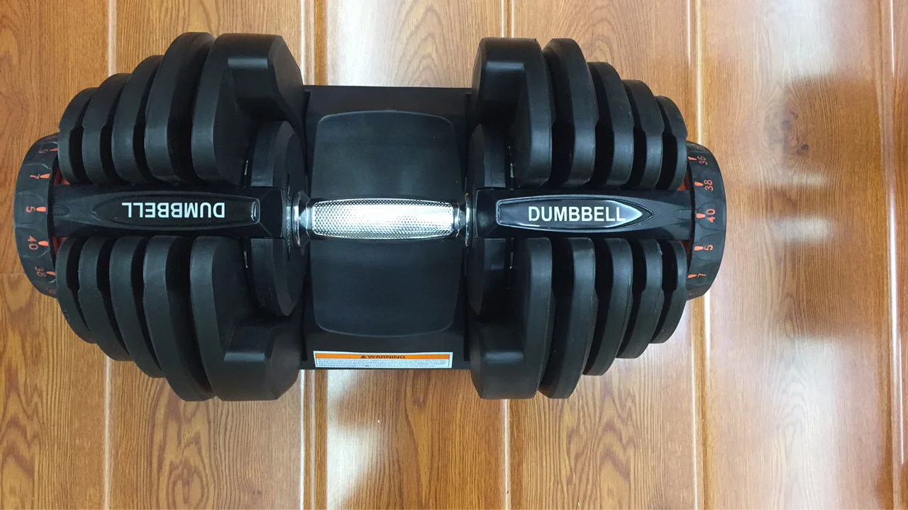 In Stock Home Gym Multi-function Cast Iron Dumbbells 24kg 40kg 52.5lbs 90 Lbs Adjustable Dumbbell Set