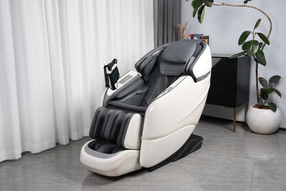 Fauteuil de massage de luxe SL avec bras robotisé, intelligence artificielle vocale automatique et fonction gravité zéro