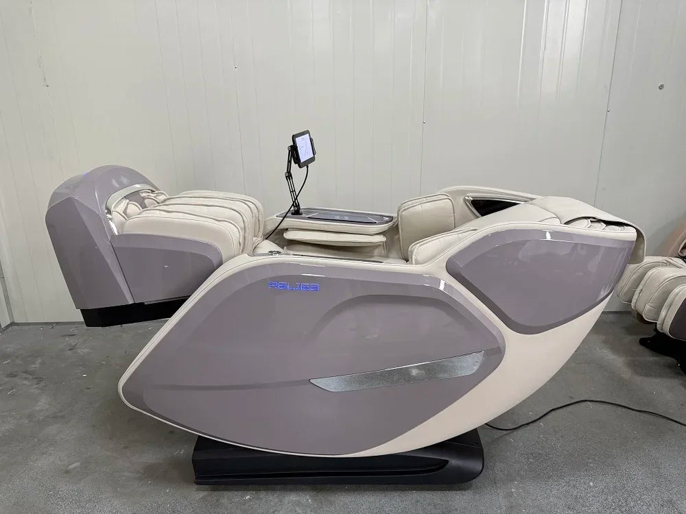 2025 Luxus Shiatsu Zero Gravity Ganzkörper-Massagesessel elektrisch mit SL-Track Multifunktions-Timing-Steuerung Massagesessel
