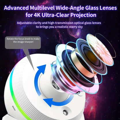 13-in-1 Galaxy Star Projector  Ultra-Clear with Meteor Effect