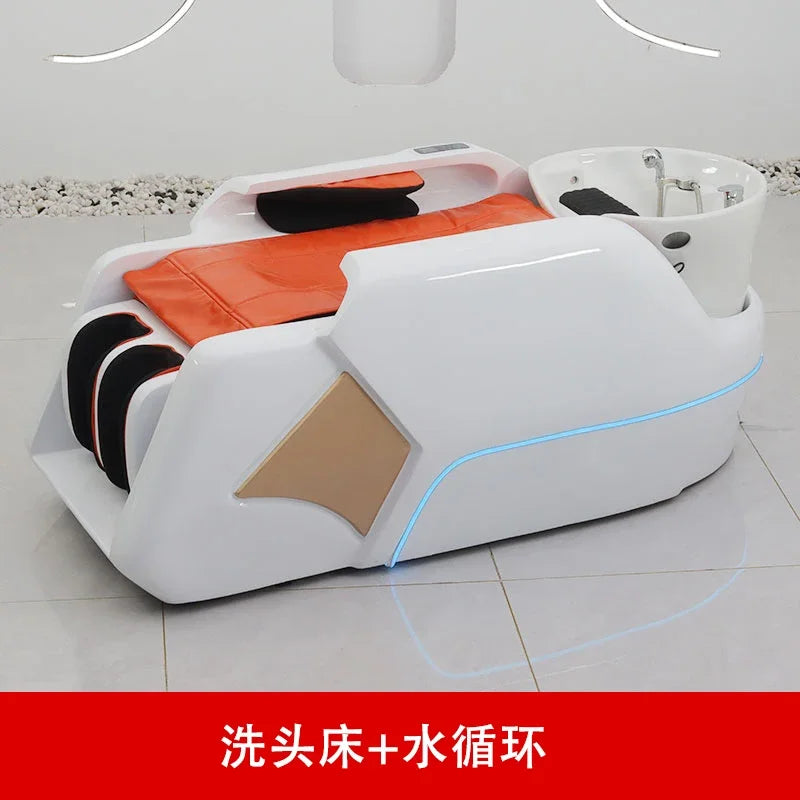 Kopfhautmassage-Shampoo-Bett Shampoo Waschen Friseurbecken Professionelle Ausrüstung Stuhl Chaise Friseursalon