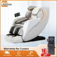 Dual-Core 4D SL-Track Zero-Gravity-Massagesessel | Ganzkörper-Thai-Stretch & Fußverlängerung | 3 Jahre Garantie Luxuriöser Elektrischer Massagesto