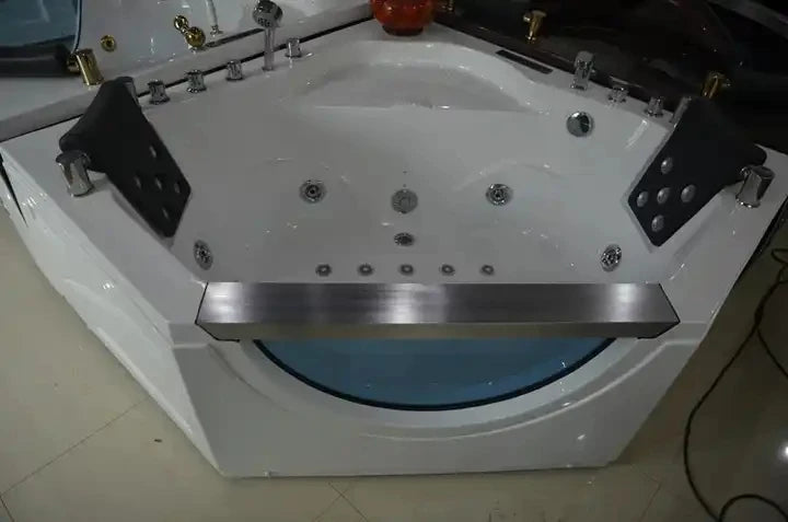 Diamantförmige Badewanne, große Doppelbadewanne