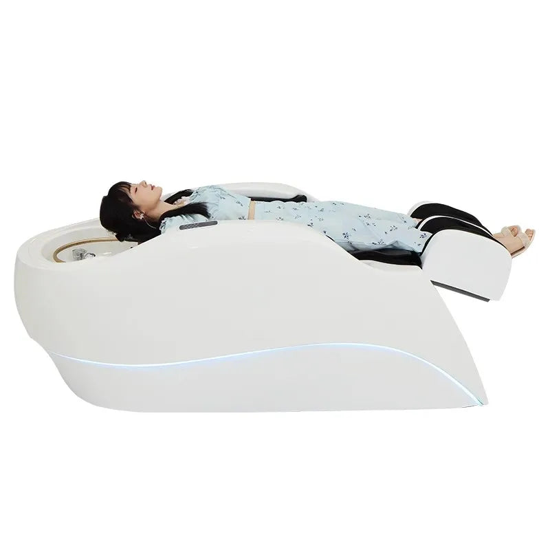 Head Spa Massage Shampoo Bed Shampoo  Washing Hairdressing Basin Professional Equipment Cadeira Chaise Salon De Coiffure