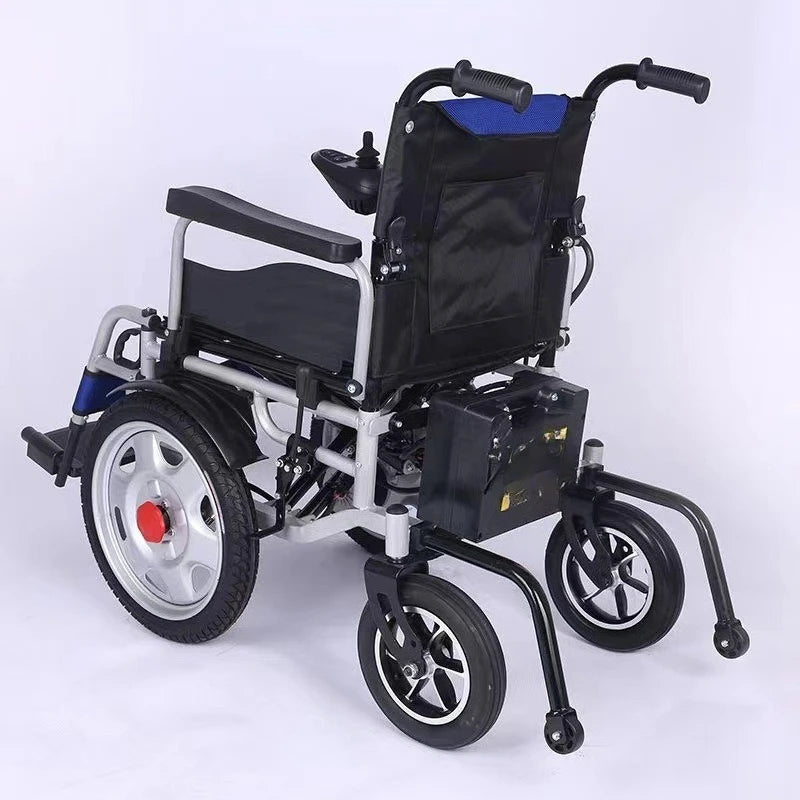 Electric wheelchair front drive automatic intelligent folding lightweight elderly disabled walking assistance Electric wheelchai