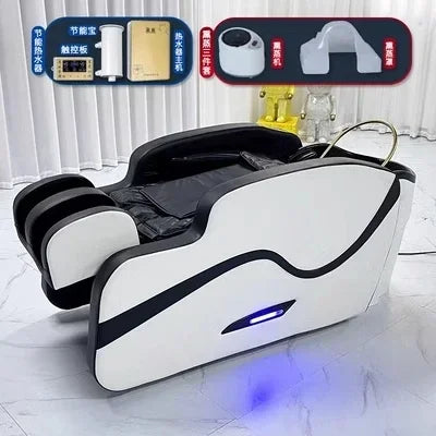 Intelligente Massageshampoo-Stühle Friseursalon Dusch-Friseurwaschbecken Wasserkreislauf Begasungs-Salonmöbel Champú