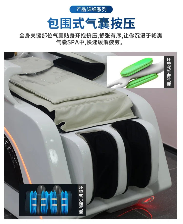 HT Automatische Intelligente Elektrische Massage-Shampoo-Liege Friseursalon Haar-Wasserkreislauf-Friseursalon-Massageliege