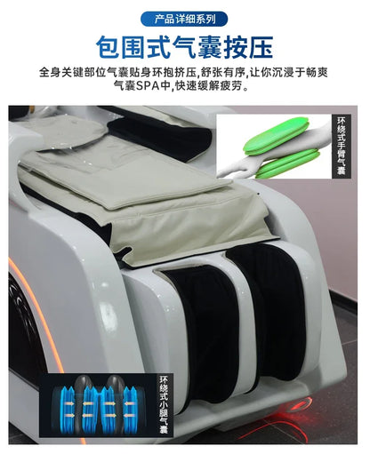 HT Automatische Intelligente Elektrische Massage-Shampoo-Liege Friseursalon Haar-Wasserkreislauf-Friseursalon-Massageliege
