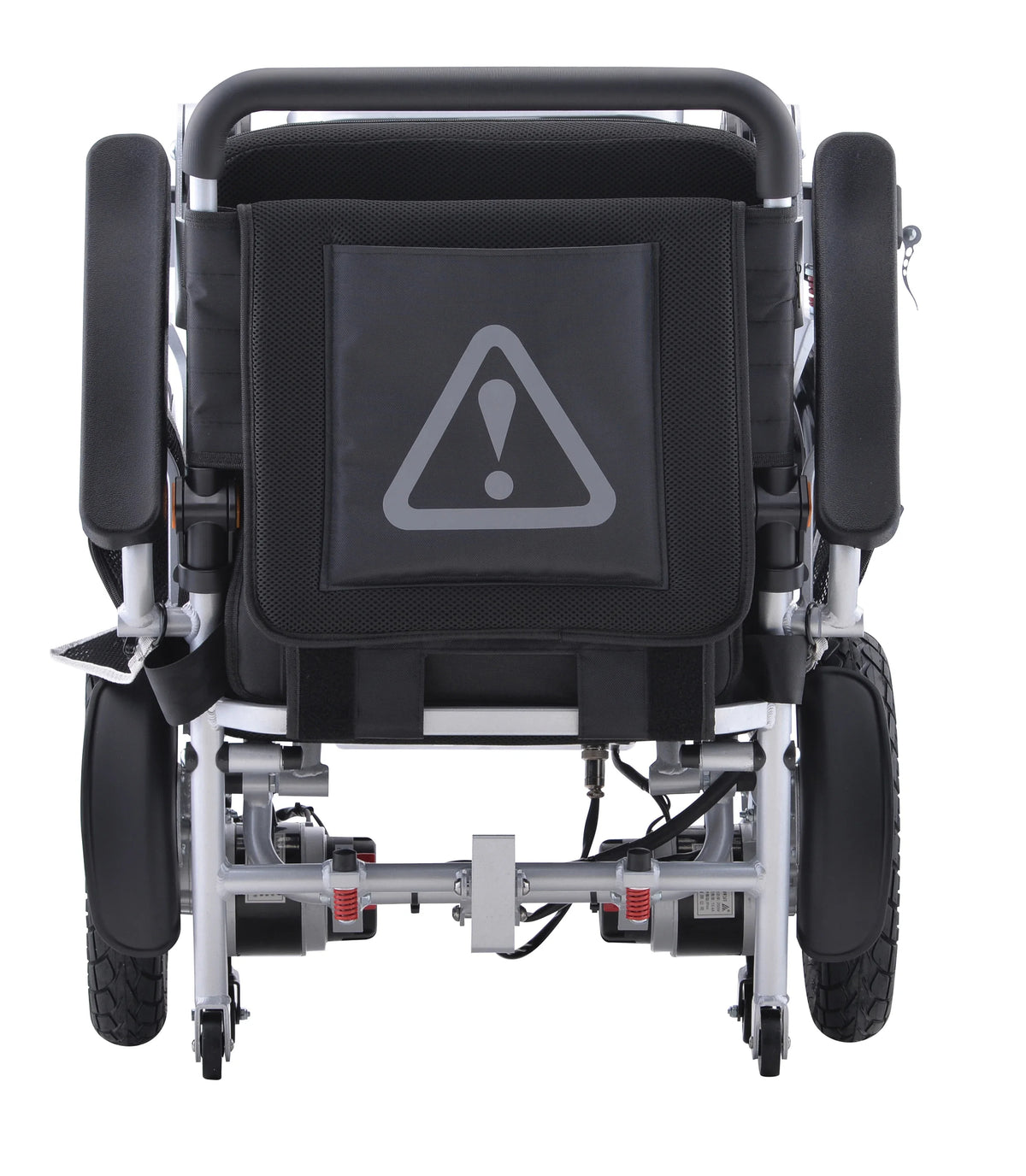 -Health Care Supply Shock Absorption Disabled Portable Wheelchair Folding Lightweight Aluminum Auto-folding Electric Wheelchair