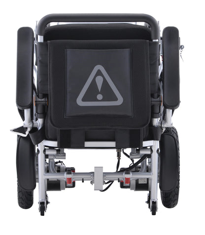 -Health Care Supply Shock Absorption Disabled Portable Wheelchair Folding Lightweight Aluminum Auto-folding Electric Wheelchair