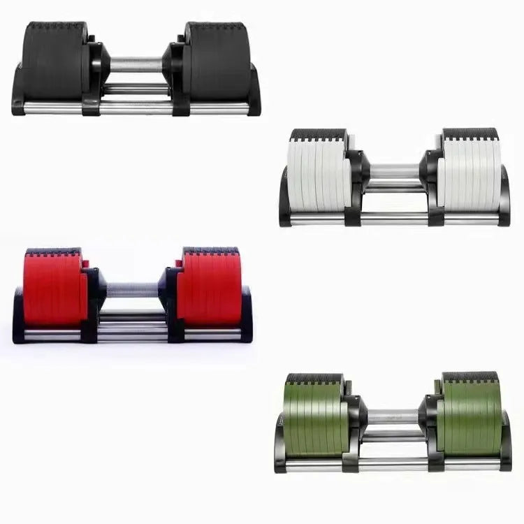 Factory Price Wholesales 40.5kg 36kg 32kg 24kg 20kg Dumbbell Set with 2kg Increments Adjustable Dumbbell