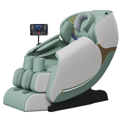 2025.China Best 0 Gravity Electric 3d 4d Sl Track Salon Massage Chair Full Body Bed
