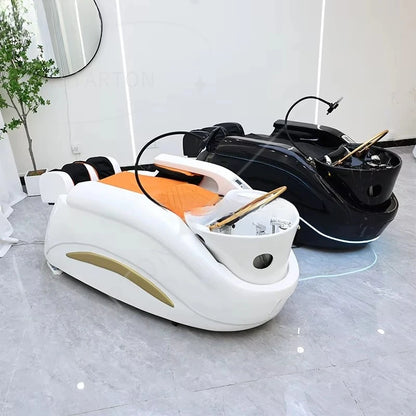 Wassertherapie Haar-Spa-Bett Kundenspezifisches elektrisches Massage-Shampoo-Bett