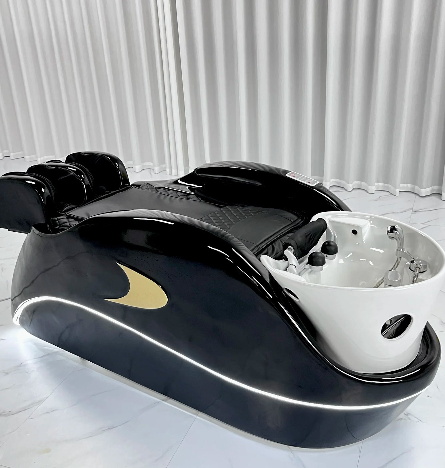 ss D Intelligentes automatisches Massage-Shampoo-Bett, Wasserzirkulation, Haarbehandlung, Schönheitssalon, Begasungs-Spülbett