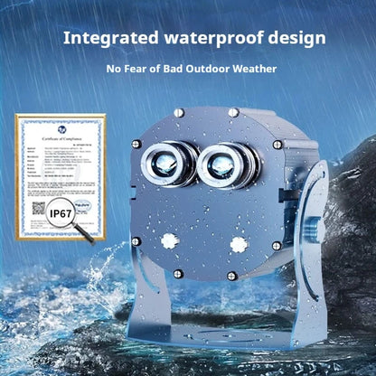 Ocean World Projection Spotlight – Dynamic Water Ripple &amp; Jellyfish Landscape Light