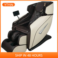YTYIN Nowcozy Relax Massagesessel, Ganzkörper-Zero-Gravity-Shiatsu-Massagesessel mit Bluetooth-Wärmefußrolle