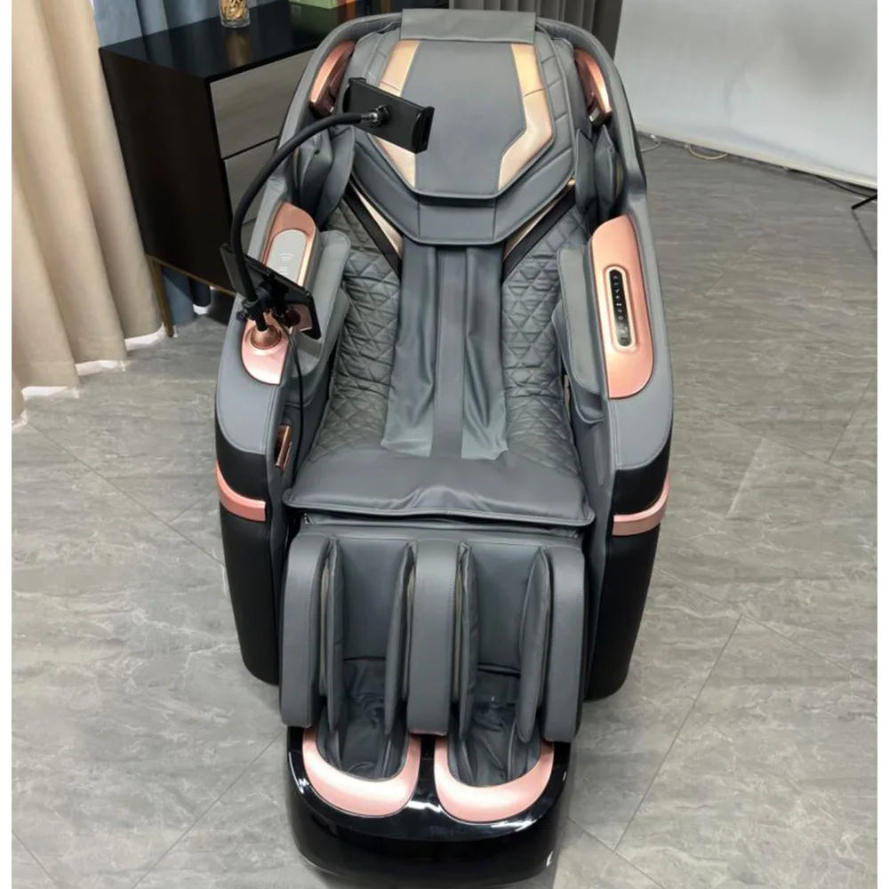 Intelligente Sprachsteuerung KI Elektrischer 4D Ganzkörper-Luftdruck-Zero-Gravity-Massagesessel
