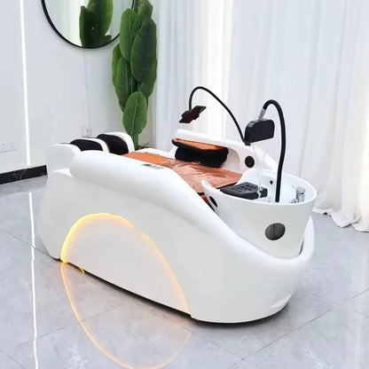Shampoo chair, electric intelligent spa massage table, shampoo bed