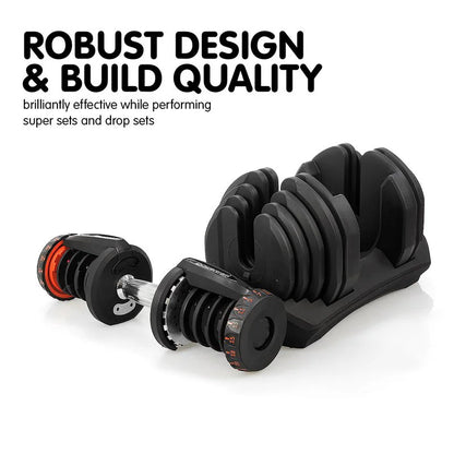 In Stock Home Gym Multi-function Cast Iron Dumbbells 24kg 40kg 52.5lbs 90 Lbs Adjustable Dumbbell Set