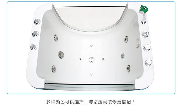 Environment-friendly Colorful Acrylic whirlpool Kid Baby Spa Baby Massage Freestanding Bathtub Children Bath Tub