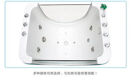 Environment-friendly Colorful Acrylic whirlpool Kid Baby Spa Baby Massage Freestanding Bathtub Children Bath Tub