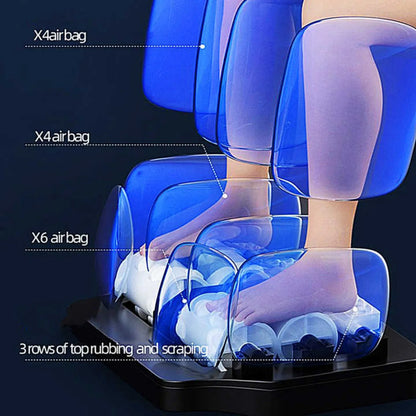 2025 New Tech 4D Massage Chair AI Voice Control Full Body Air Compression SL Track Heat Therapy Foot Roller USB Charging chair