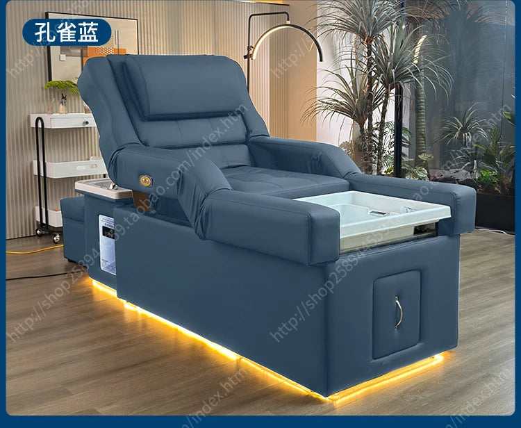FTElectric lifting foot bath sofa integrated bed high-end shampoo foot bed