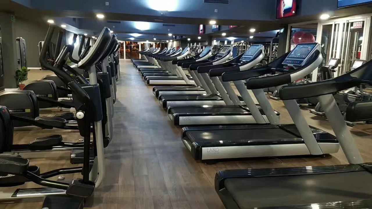 2025 Neues Design Kommerzielles Laufband Cardio-Trainingsgeräte Fitnessstudio Spiegel-Laufband für Bodybuilding
