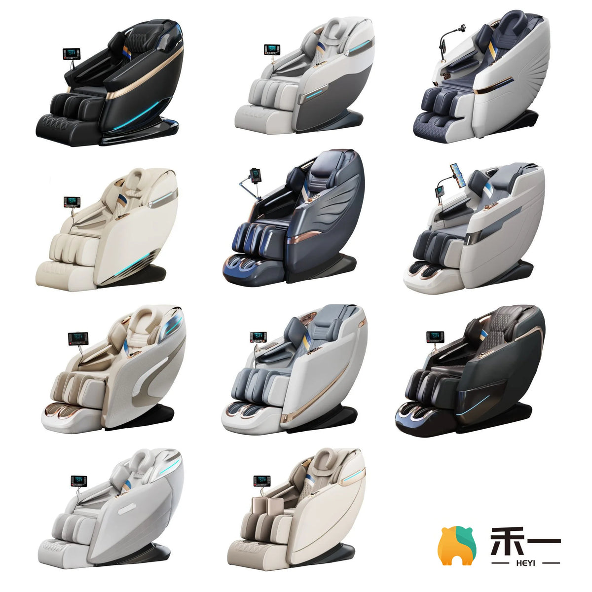 Cross-border wholesale massage chair English household multi-function voice space capsule full body electric massage sofa chair