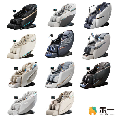 Cross-border wholesale massage chair English household multi-function voice space capsule full body electric massage sofa chair