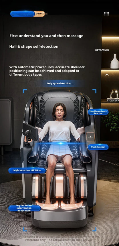 Electric 4d 3d zero Gravity Full Body Stretching Massage Chair Full Body Massager Price