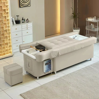 Salon Head Spa Rückenlift Fußpflege Haarewaschliege Thai-Massage Pediküre Shampoo-Liege