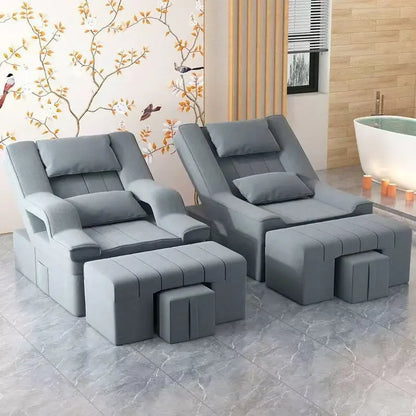 Foot massage sofa, electric massage bed, manicure and eyelash sofa, recliner to wash feet, pedicure ears and baths
